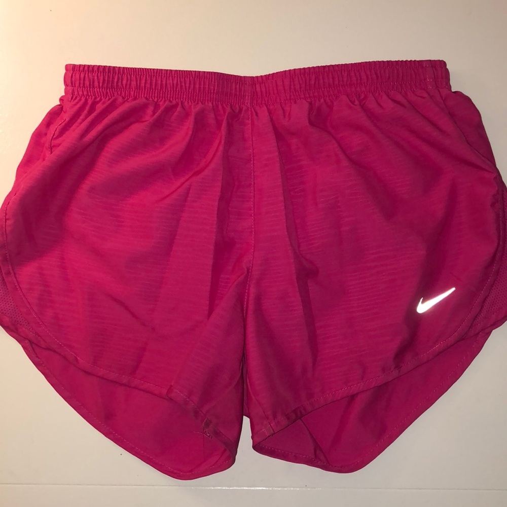 Pink Nike shorts